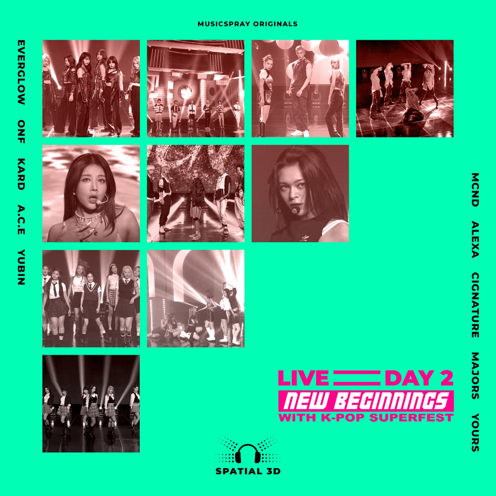 2021 뉴 비기닝 위드 케이팝 수퍼페스트 (New Beginnings with K-Pop Superfest) (Live) : Day 2 [VR 3D 입체음향/Audio]