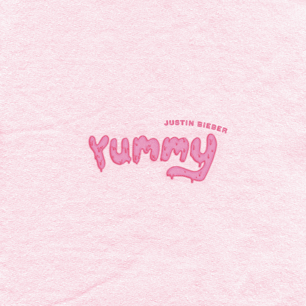 Album cover art for "Yummy" by Justin Bieber