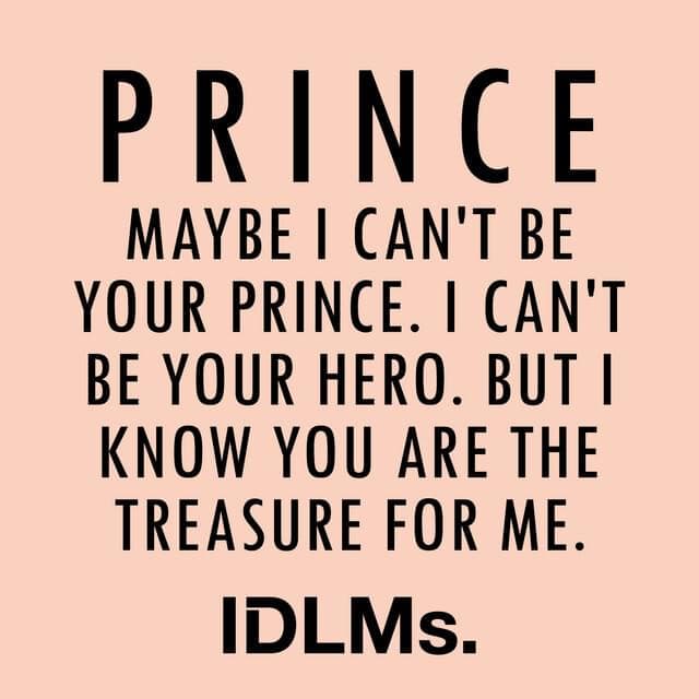 Album cover art for "PRINCE" by I Don’t Like Mondays.