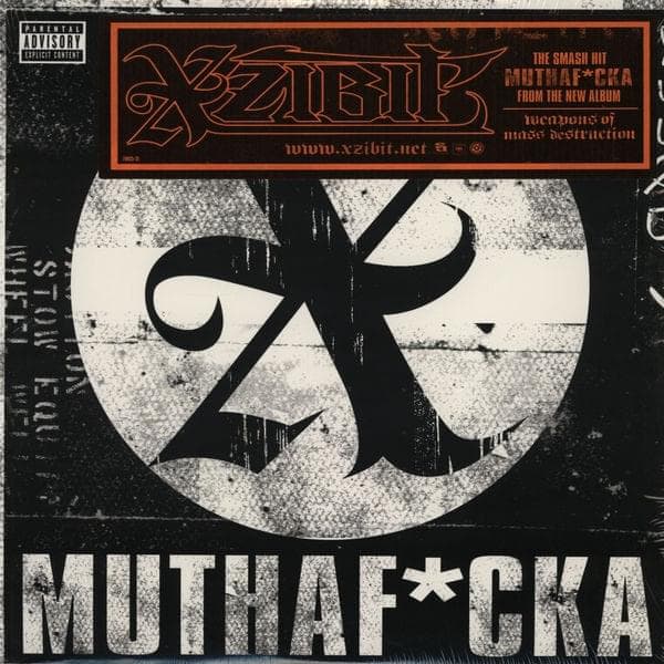 Album cover art for "Muthafucka" by Xzibit
