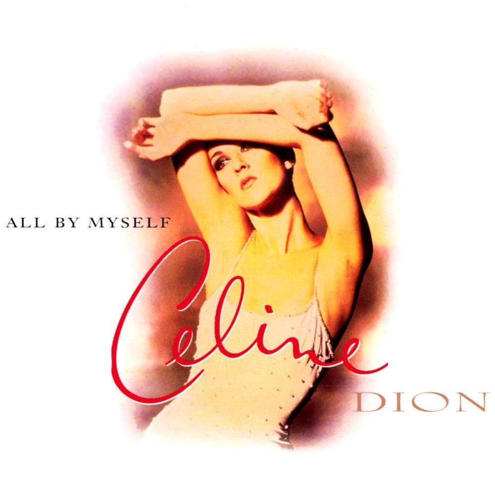 Album cover art for "All By Myself" by Céline Dion