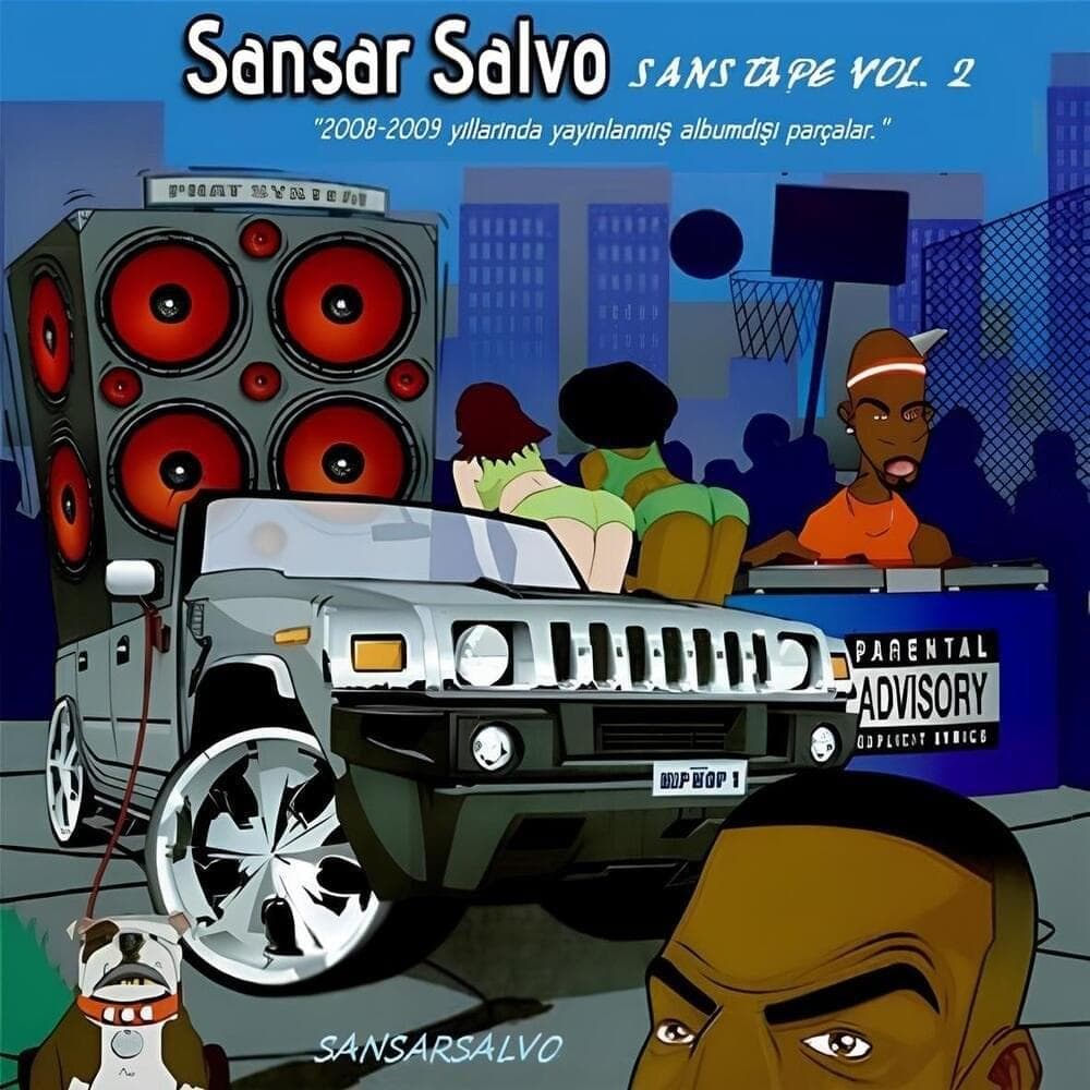 Album cover art for "Kafadan KonThugz" by E-Life (TUR) & aLee Ulgur & Cash Flow & Playa (TUR) & Sansar Salvo