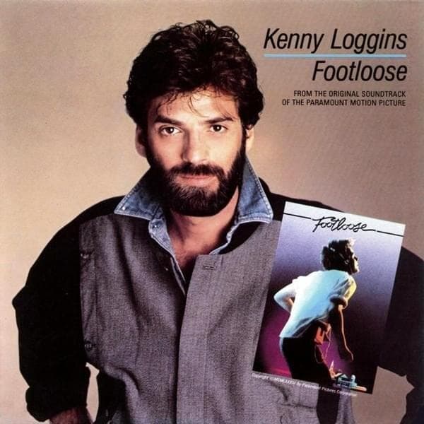 Album cover art for "Footloose" by Kenny Loggins