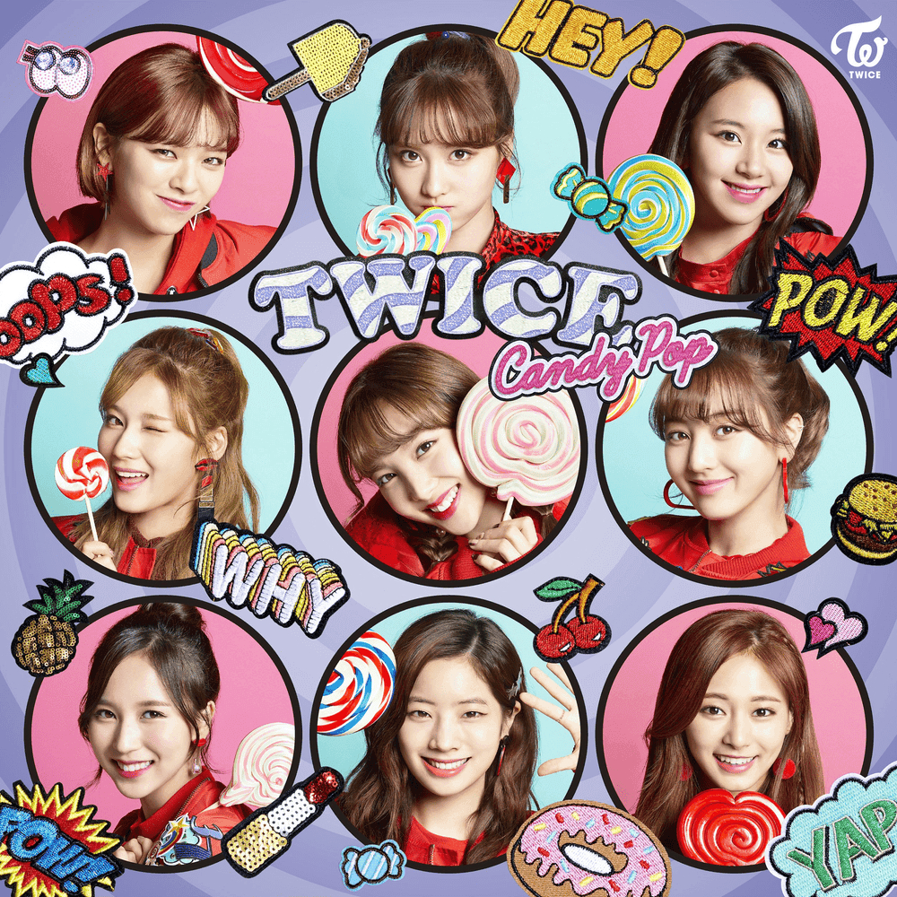 Album cover art for "Candy Pop (Instrumental)" by TWICE
