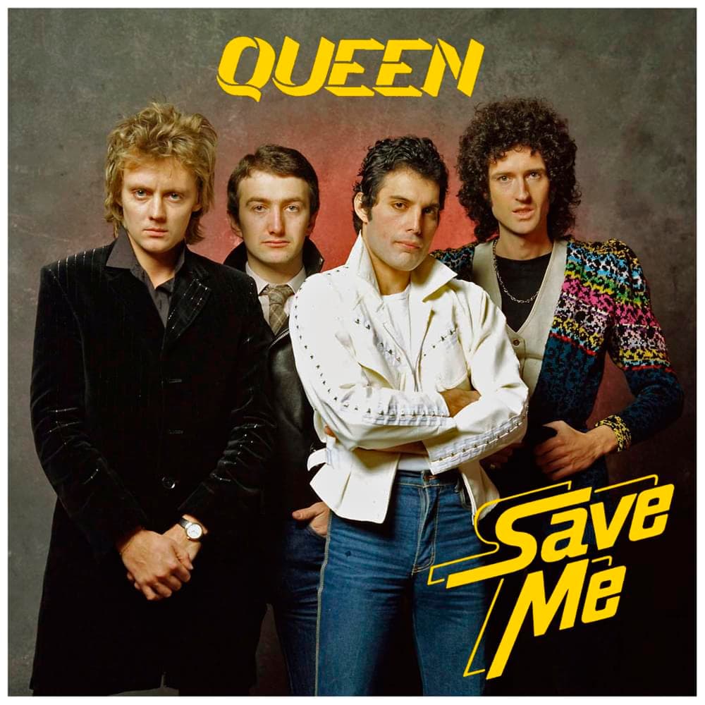 Album cover art for "Save Me" by Queen