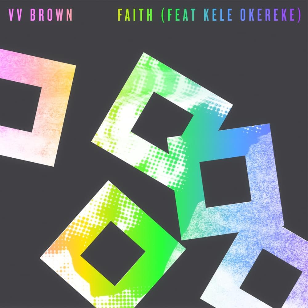Album cover art for "Faith" by V V Brown & Kele Okereke