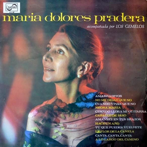 Maria Dolores Pradera Acompañada Por Los Gemelos
