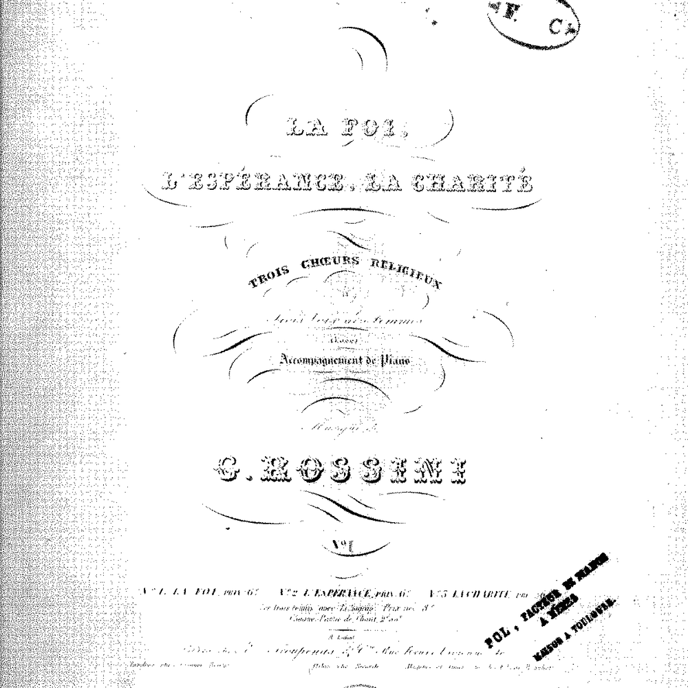 3 Chœurs religieux