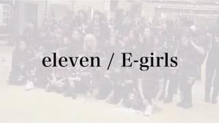 Album cover art for "eleven" by E-girls