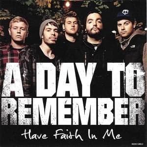 Album cover art for "Have Faith in Me" by A Day to Remember