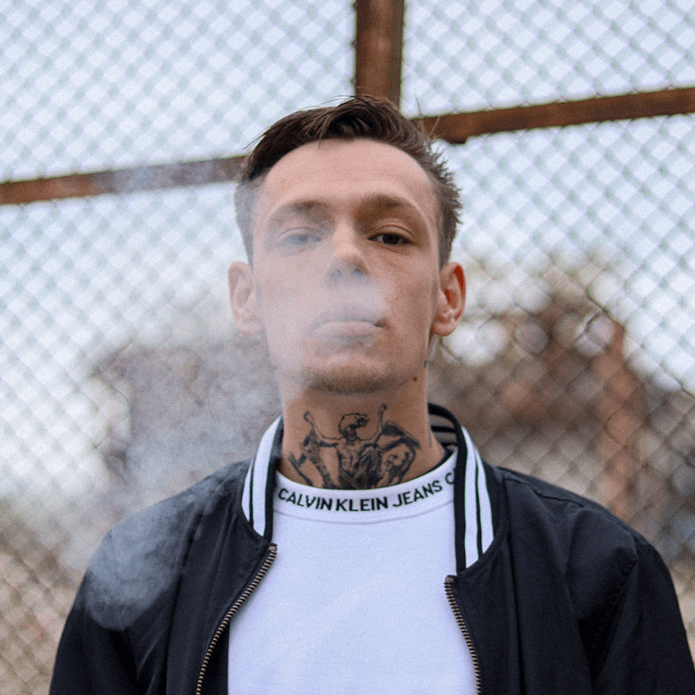 Album cover art for "GDZIE JESTEM" by W.1CHER & Azann