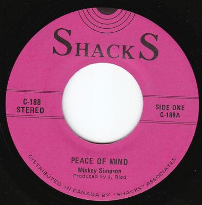 Peace Of Mind / Rhythm Version