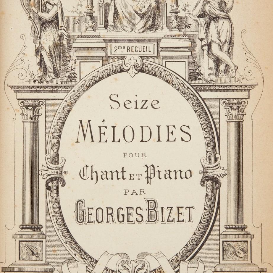 Seize mélodies pour chant et piano