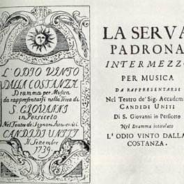 La Serva Padrona