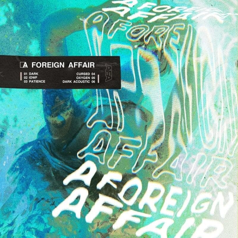 Album cover art for "CURSED" by A Foreign Affair