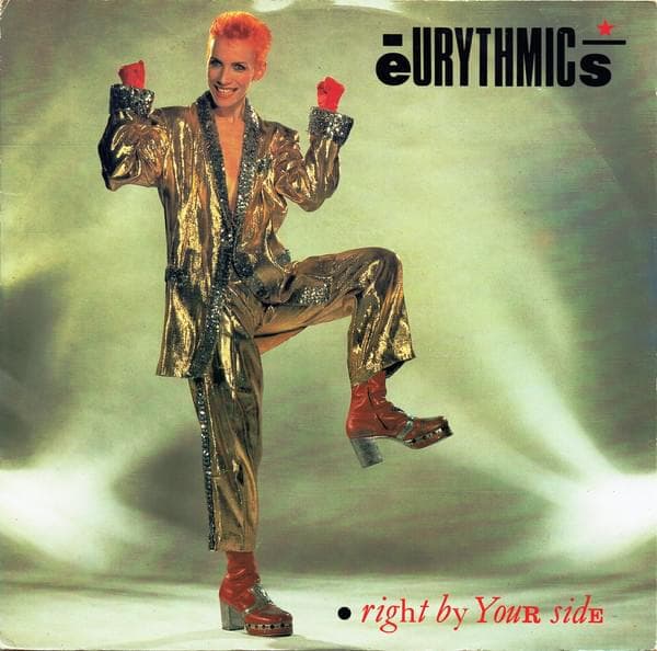 Album cover art for "Right by Your Side" by Eurythmics
