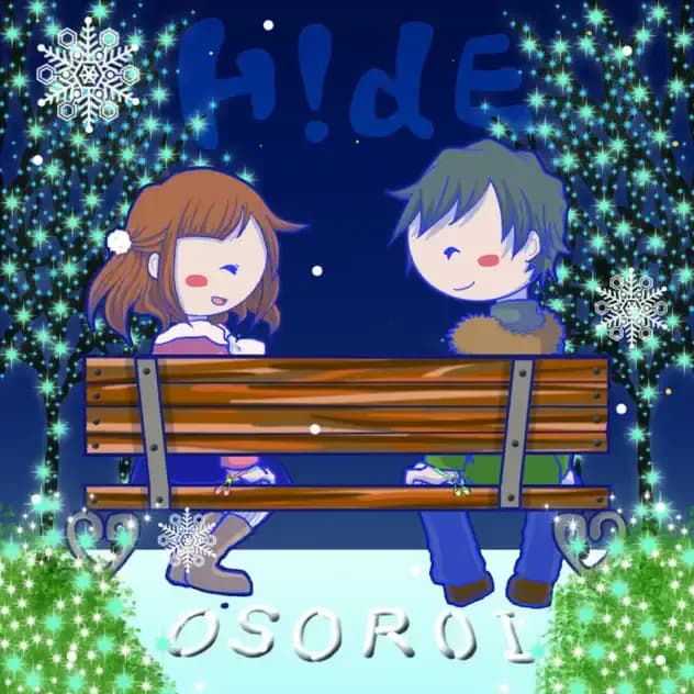Album cover art for "OSOROI" by H!dE