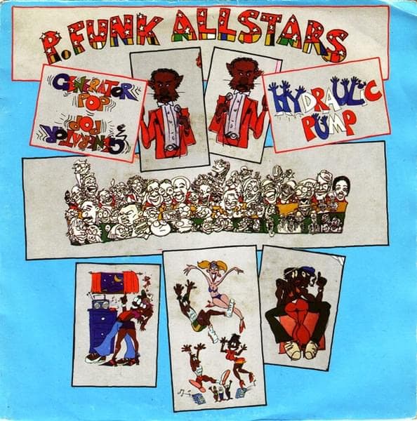 Album cover art for "Generator Pop" by P-Funk All Stars