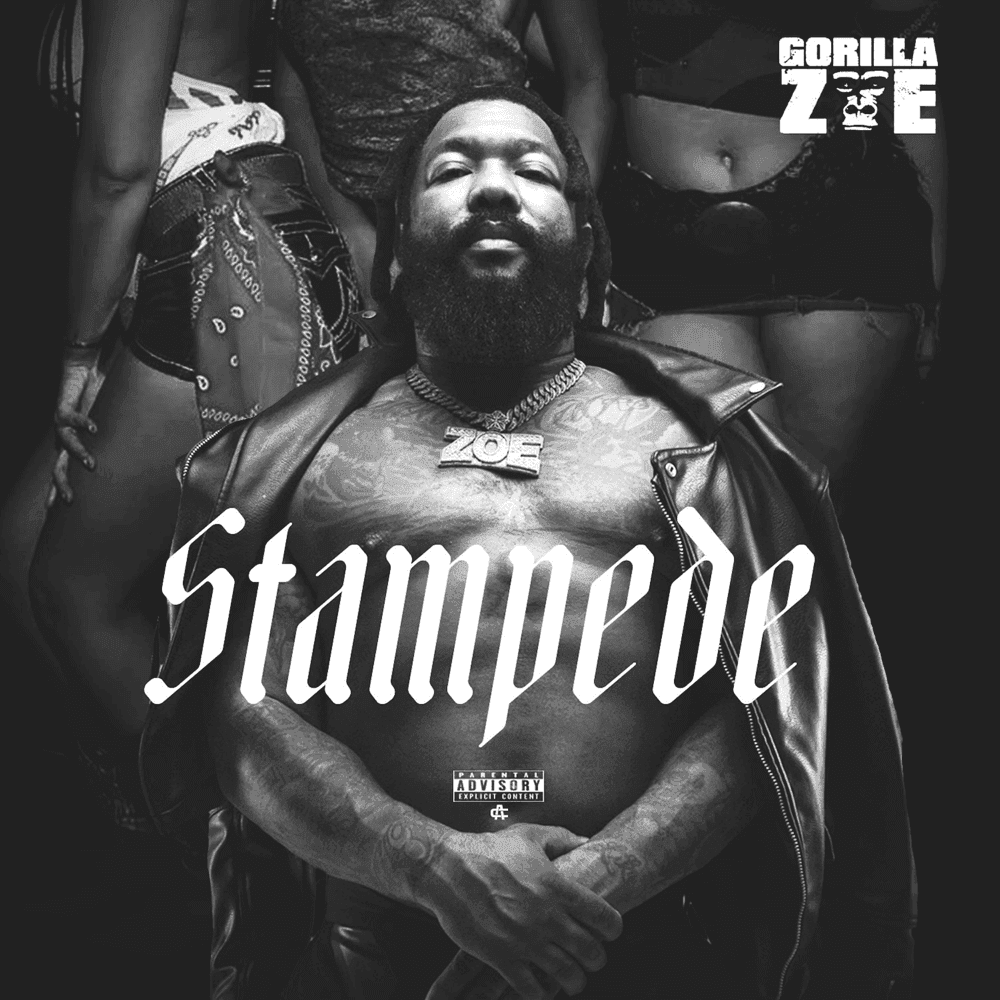 Album cover art for "STAMPEDE" by Gorilla Zoe