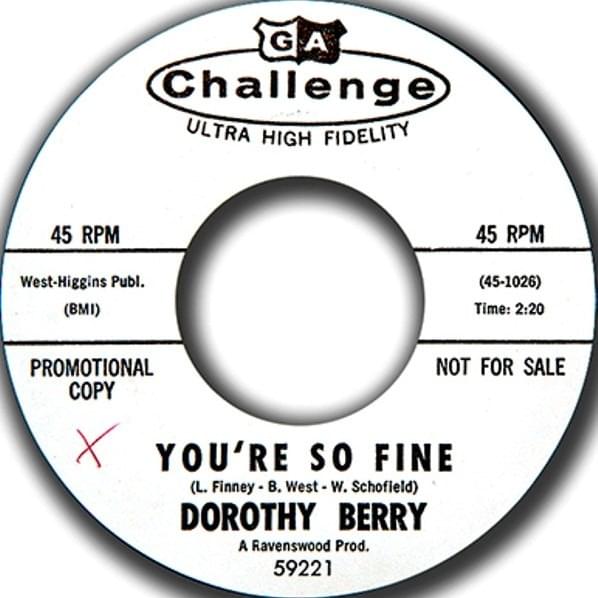 Cryin’ On My Pillow / You’re So Fine