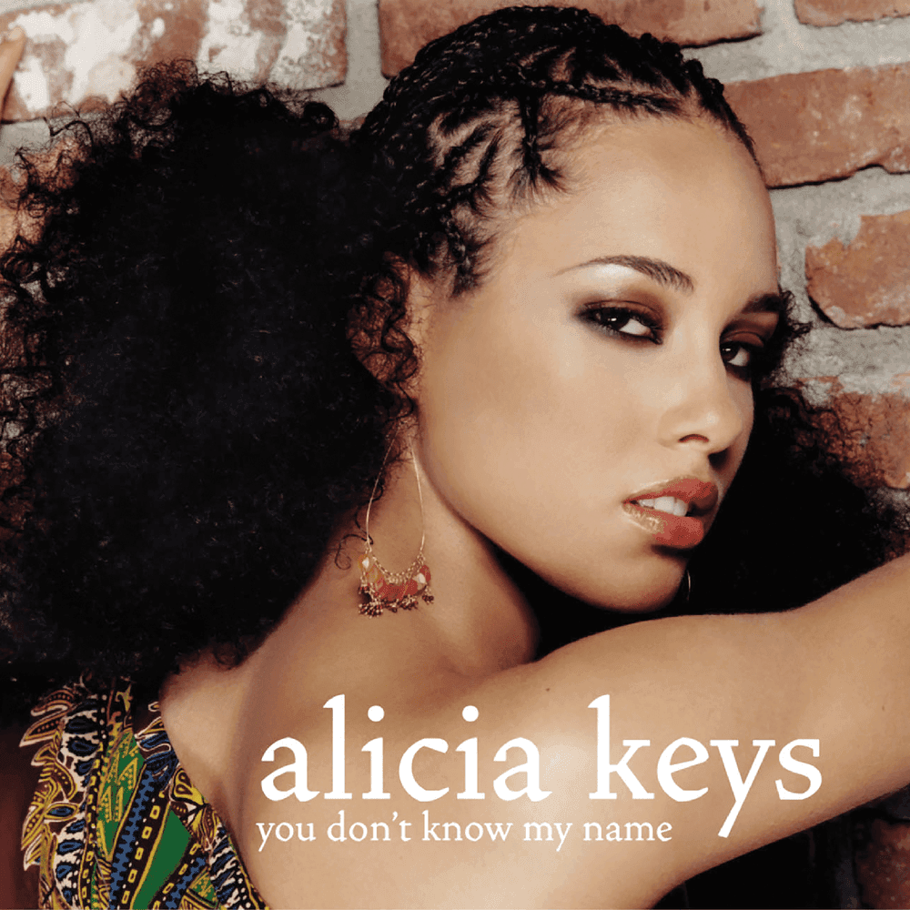 Album cover art for "You Don’t Know My Name" by Alicia Keys