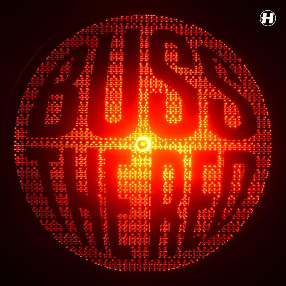 Album cover art for "Buss The Red" by P Money