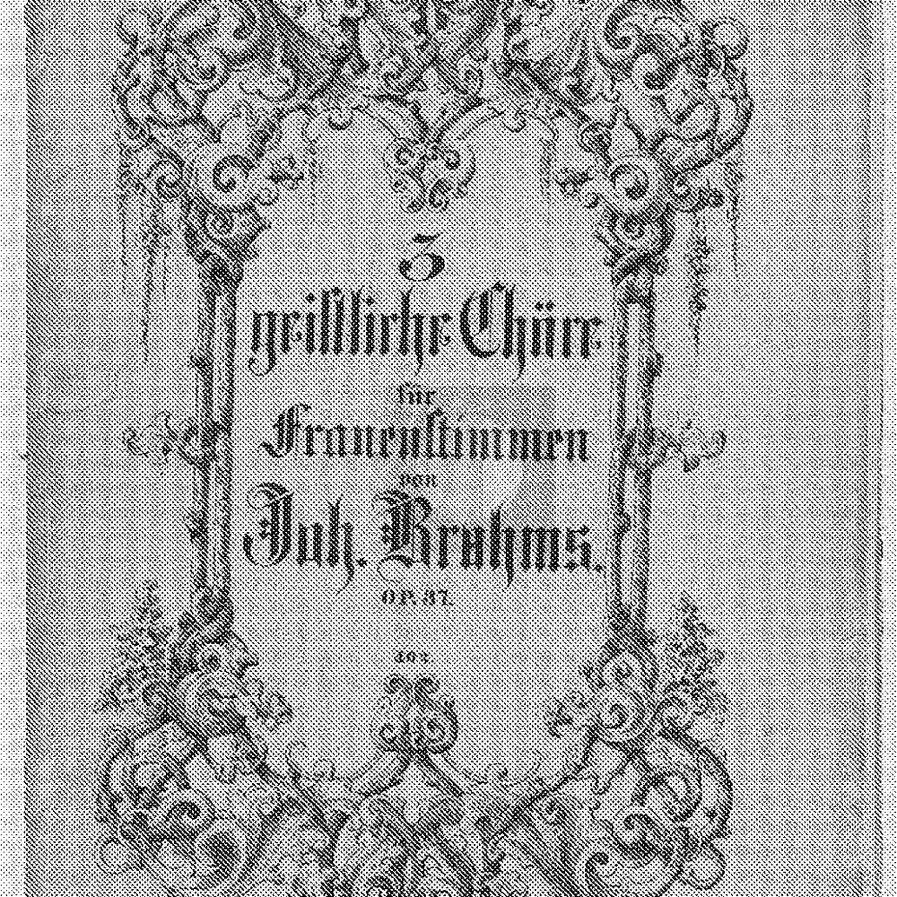 Drei geistliche Chöre, Op. 37