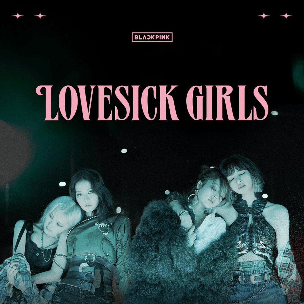 Album cover art for "Lovesick Girls" by BLACKPINK