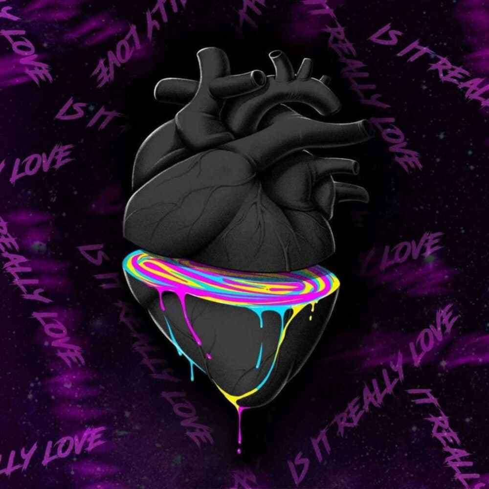 Album cover art for "IS IT REALLY LOVE?" by U.Y.T COLLECTIVE