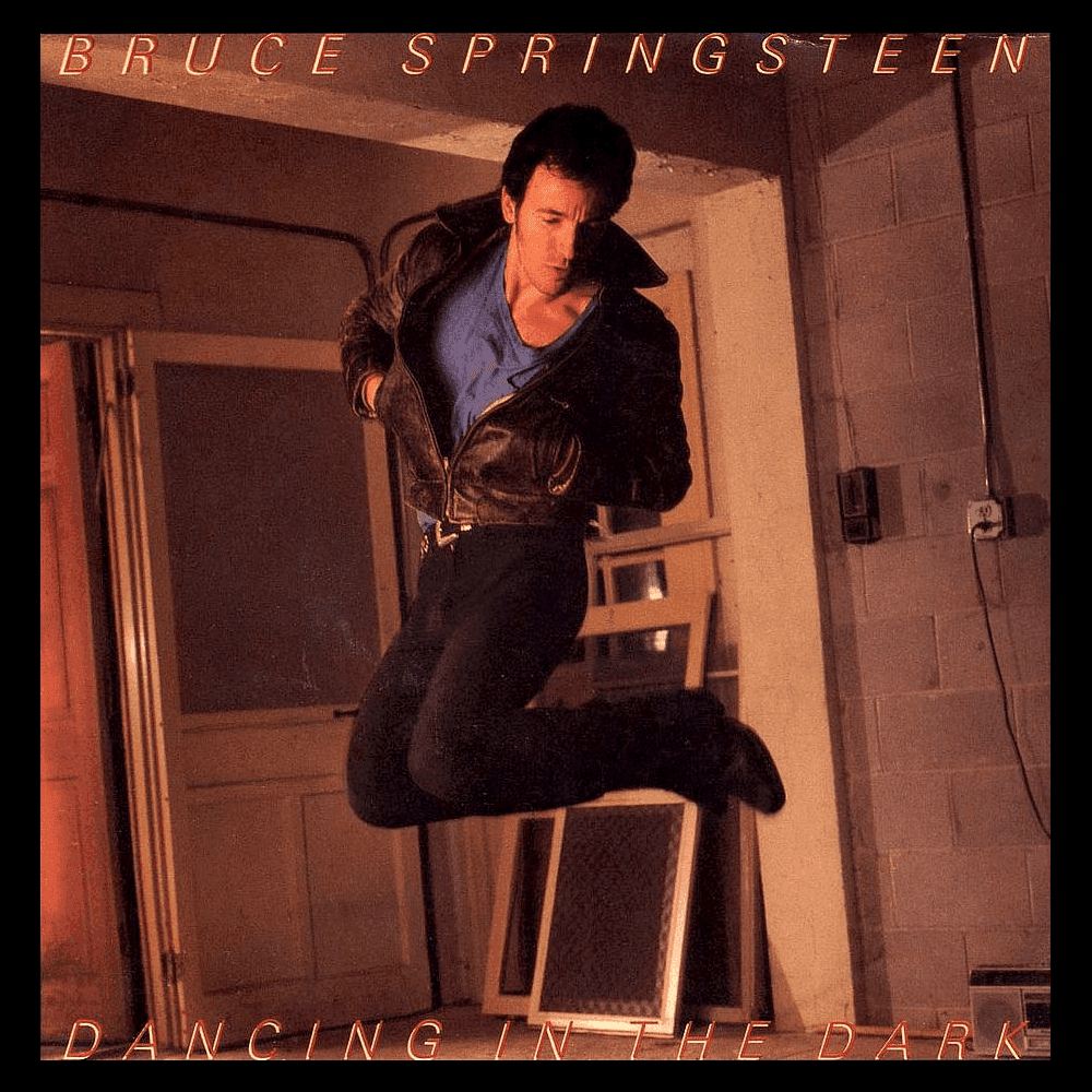 Album cover art for "Dancing in the Dark" by Bruce Springsteen
