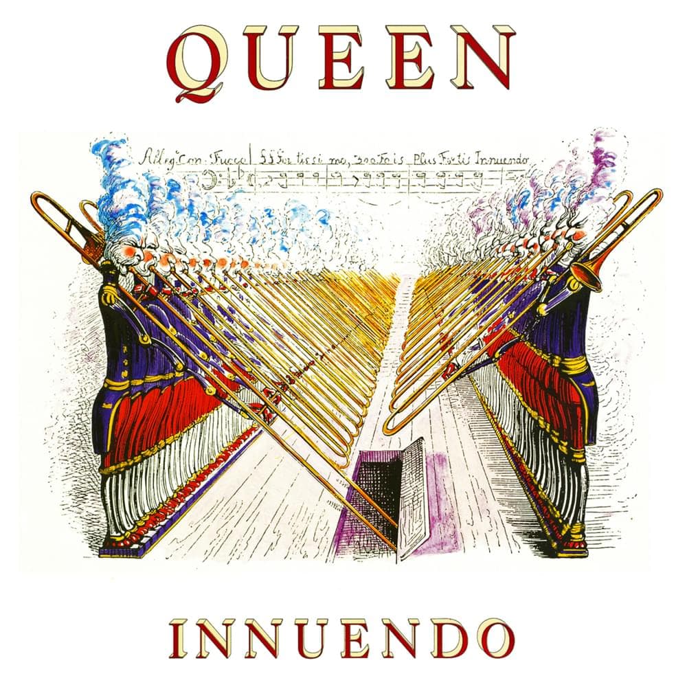 Album cover art for "Innuendo" by Queen