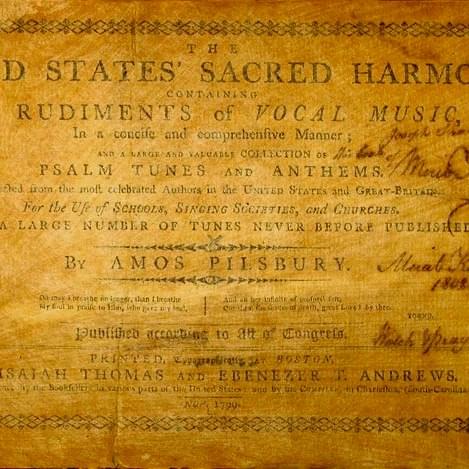The United States Sacred Harmony