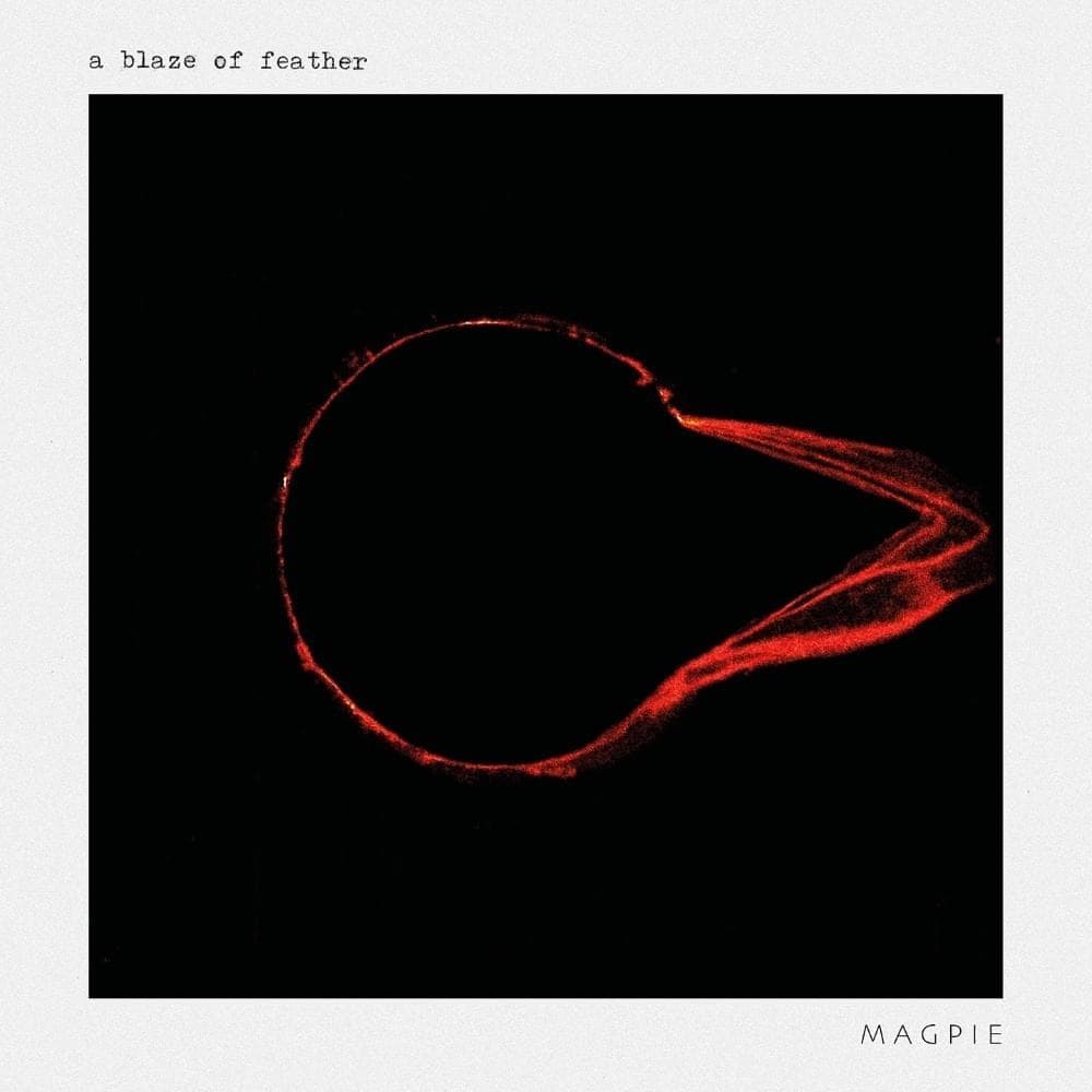 Album cover art for "Magpie" by A Blaze of Feather