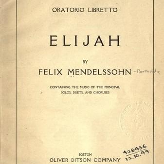 Elijah, Op. 70