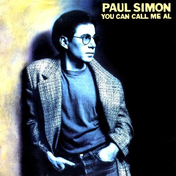 Album cover art for "You Can Call Me Al" by Paul Simon