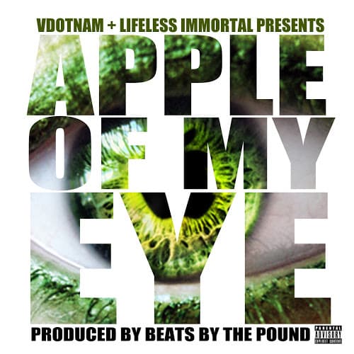 Album cover art for "Apple Of My Eye" by V Dot Nam