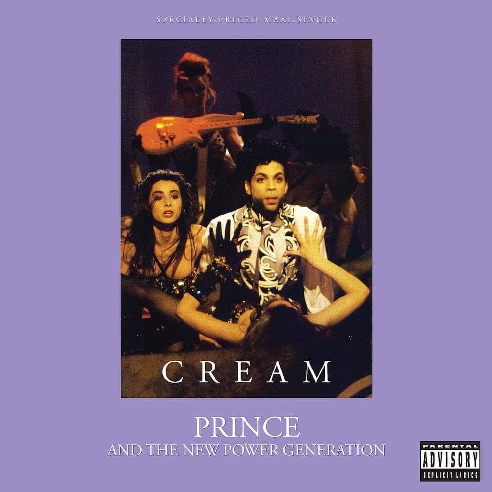 Album cover art for "Cream" by Prince