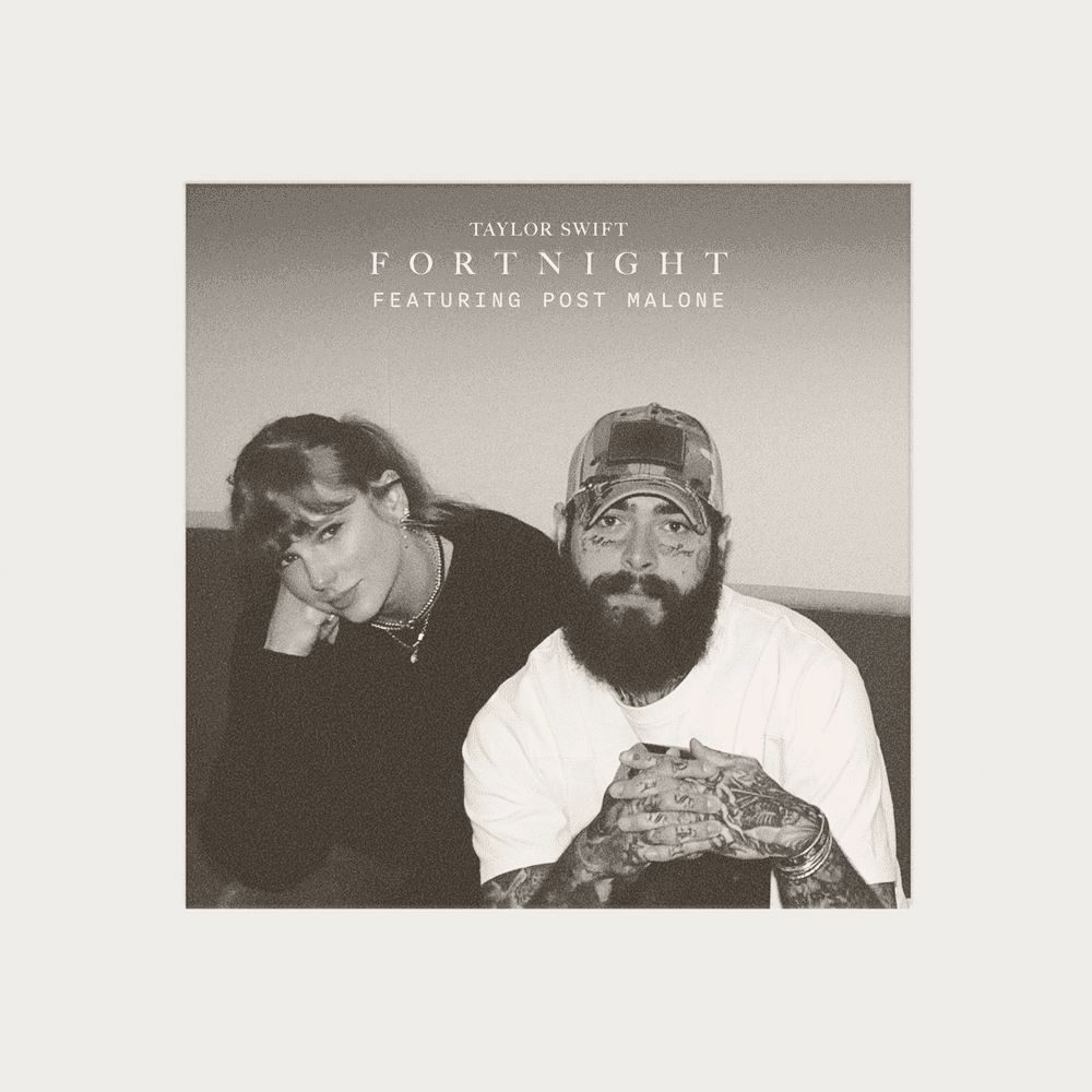 Album cover art for "Fortnight" by Taylor Swift & Post Malone