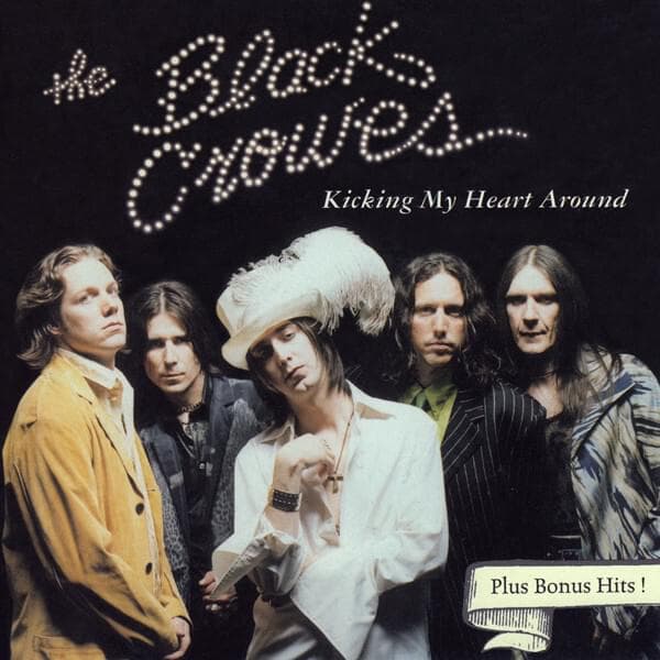 Album cover art for "Kickin' My Heart Around" by The Black Crowes