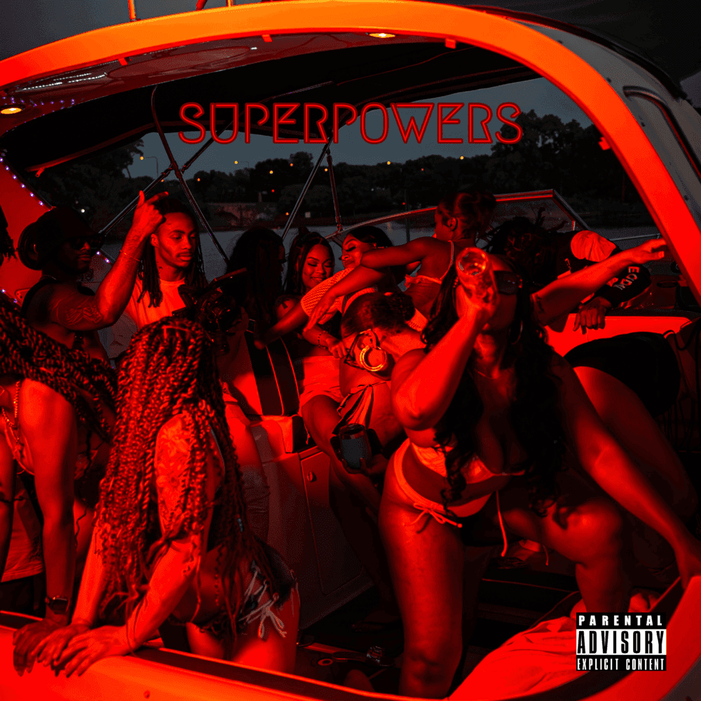Album cover art for "Superpowers" by Queen Key