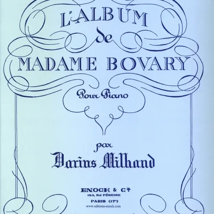 Deux Chansons de Madame Bovary, Op. 128d