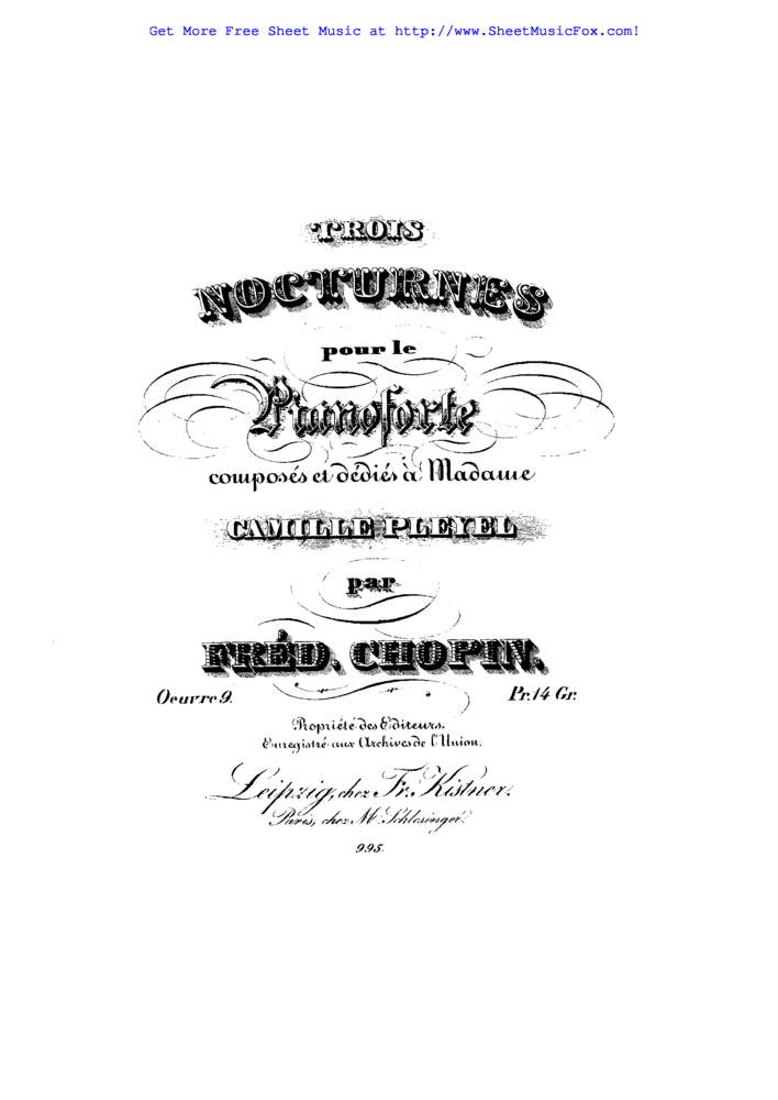 Nocturnes, Op. 9