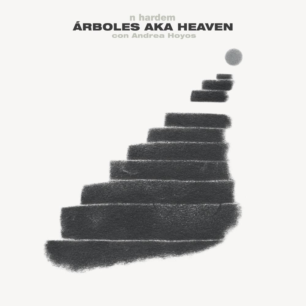 Album cover art for "Árboles Aka Heaven" by N. Hardem & Andrea Hoyos