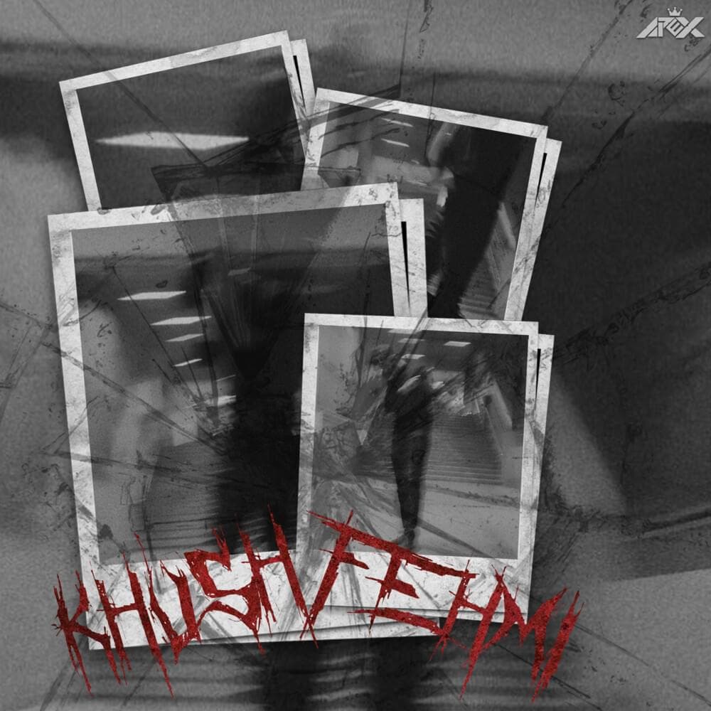 Album cover art for "KHUSH FEHMI" by V-Shaedy