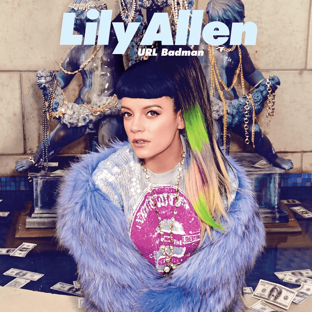 Album cover art for "URL Badman" by Lily Allen