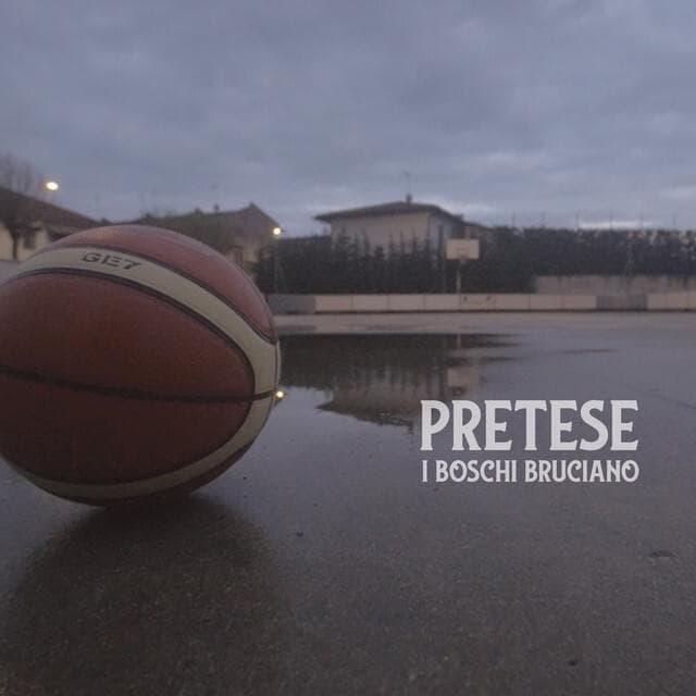 Album cover art for "Pretese" by I Boschi Bruciano