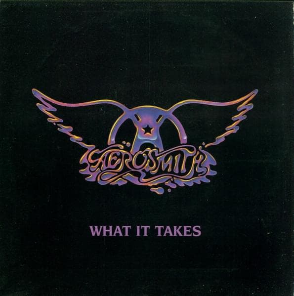 Album cover art for "What It Takes" by Aerosmith