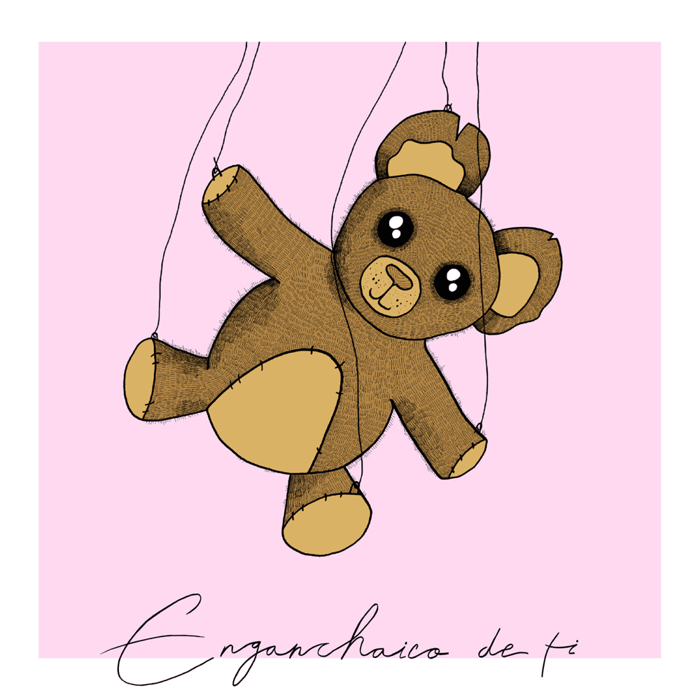 Album cover art for "ENGANCHAICO DE TI" by H Roto