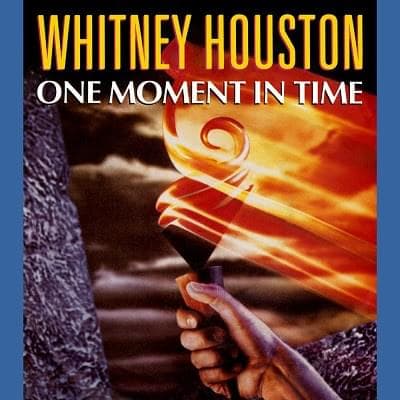 Album cover art for "One Moment in Time" by Whitney Houston