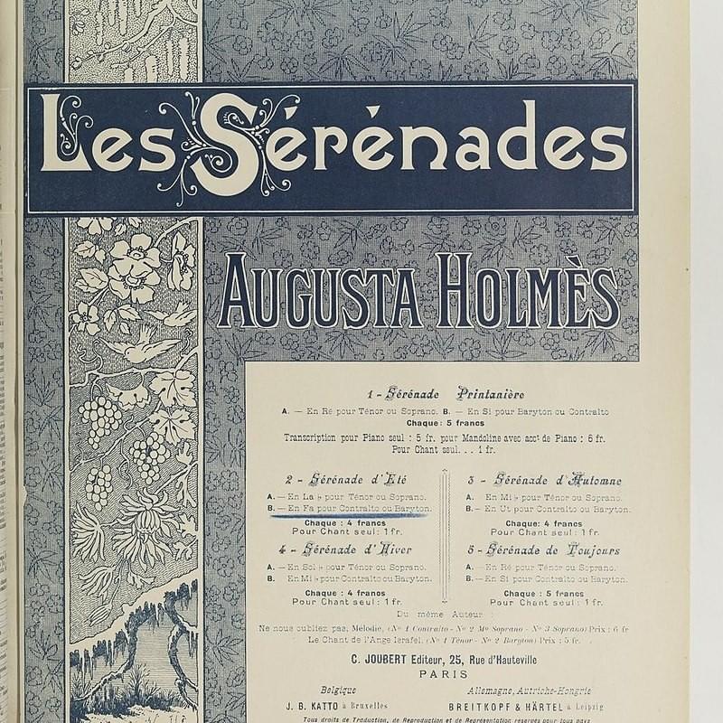 Les sérénades